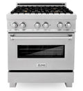 30 in. Gas Burner Electric Oven Stainless with Brass Burners U9233