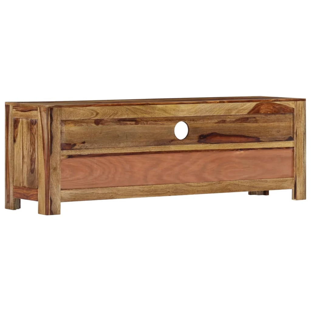 Sheesham Wood TV Stand with 3 Drawers U800