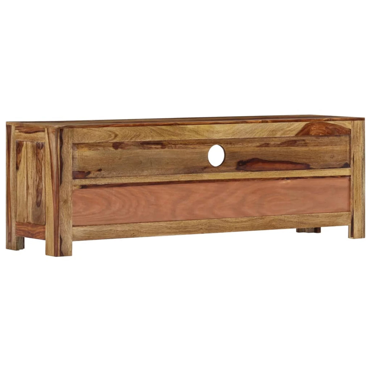 Sheesham Wood TV Stand with 3 Drawers U800