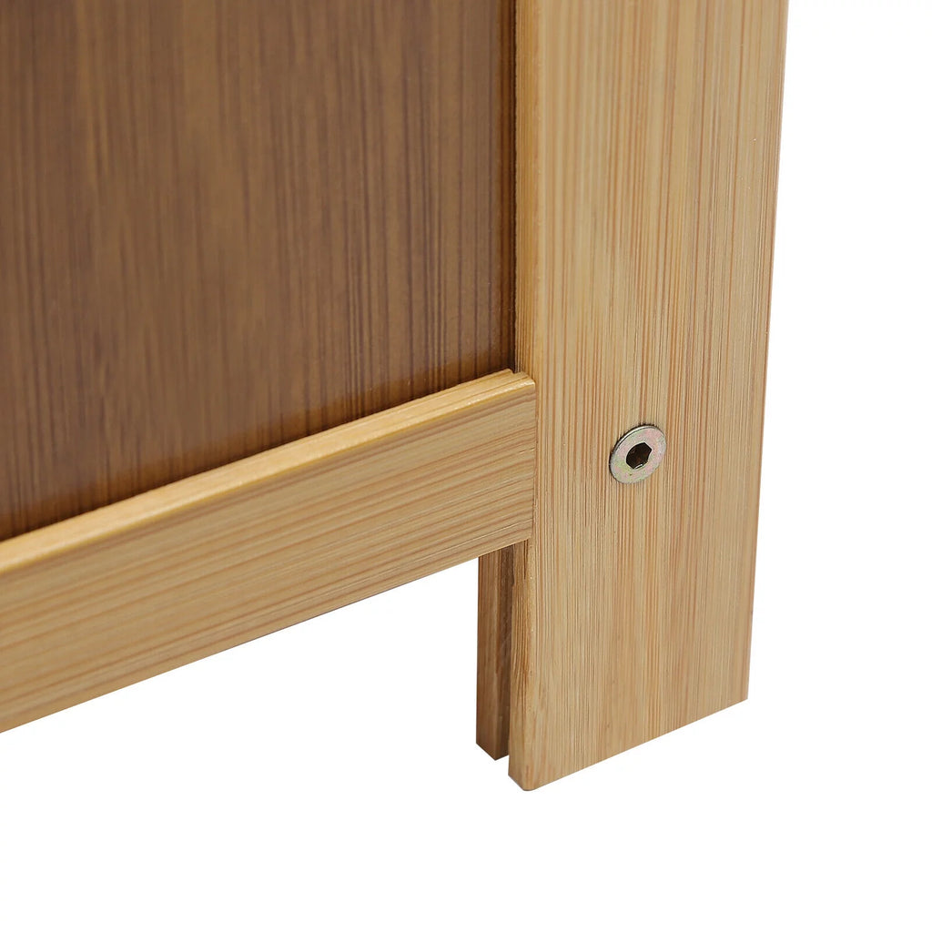 Bamboo Nightstand with Drawer J6354