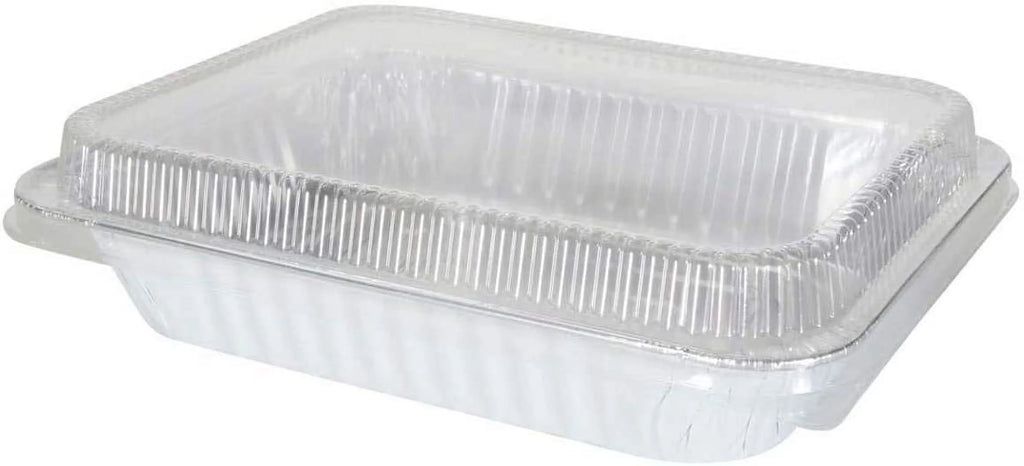 9x13 Aluminum Disposable Pans with Dome Lids Set of 40 P292