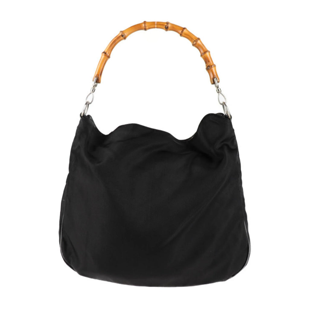 Black Synthetic Shoulder Bag P599