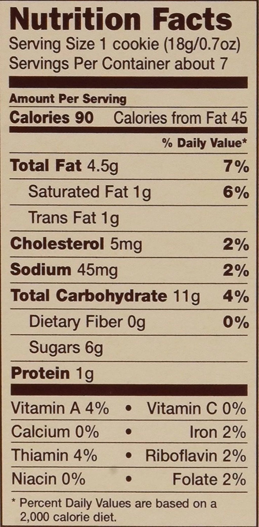 Chocolate Chip Macadamia Cookies 5 Oz K122