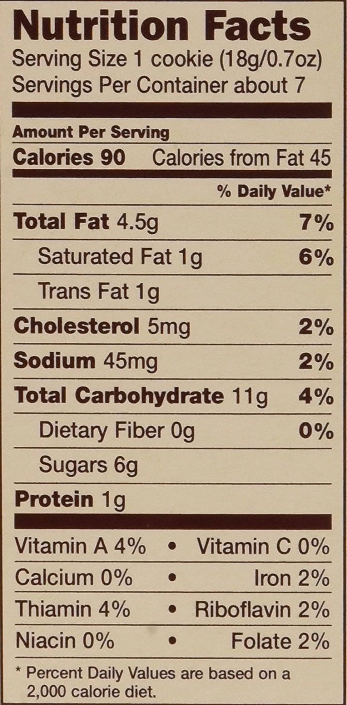 Chocolate Chip Macadamia Cookies 5 Oz K122