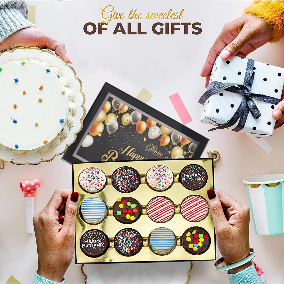 Birthday Gift Basket 12 Count K460
