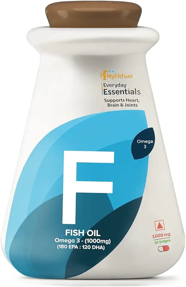 Omega 3 Fish Oil 1000mg 180 EPA 120 DHA 50 Softgels R9879