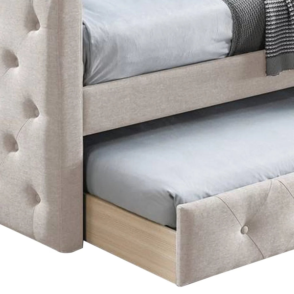 Upholstered Day Bed with Trundle G2221