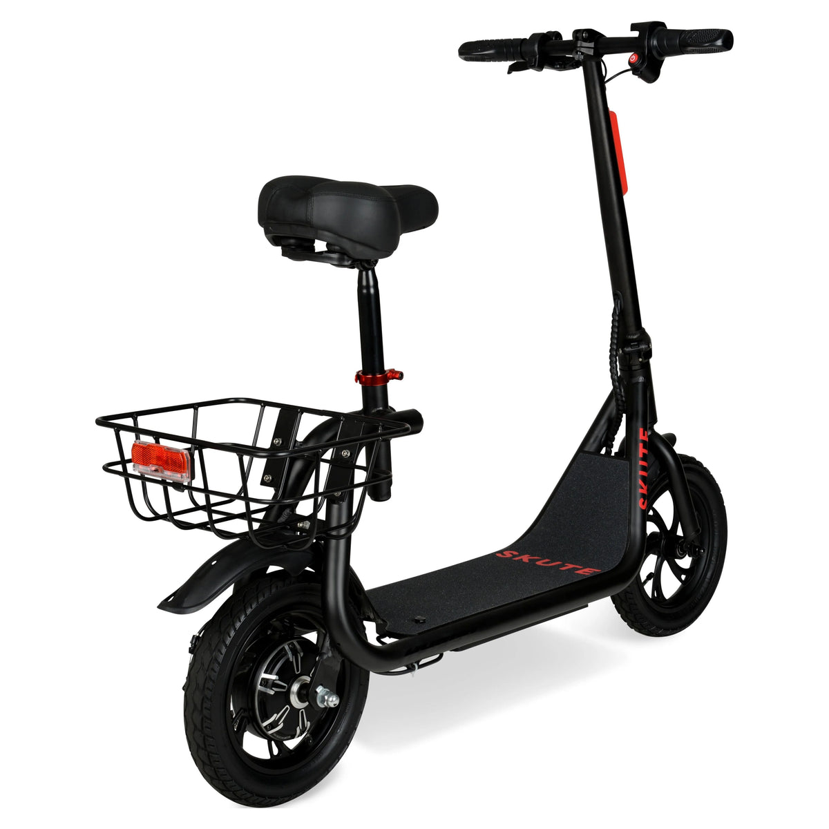 36V 250W Seated Electric Scooter with Basket D281