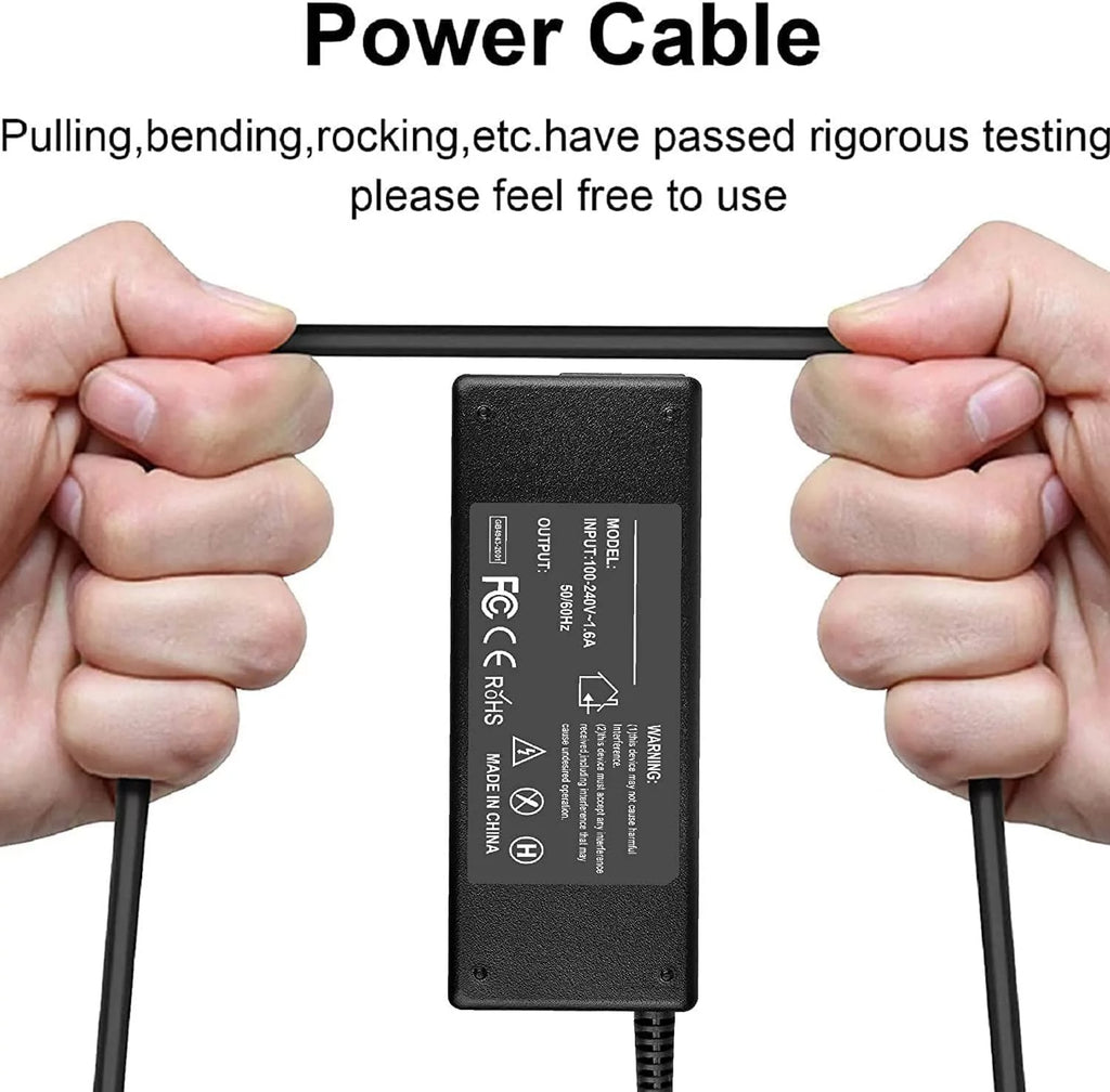 Black AC DC Adapter Z68348
