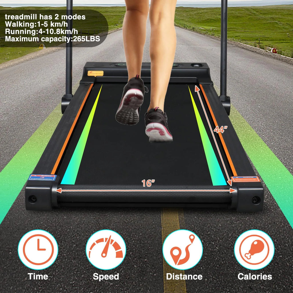 Folding Electric Walking Treadmill C5003