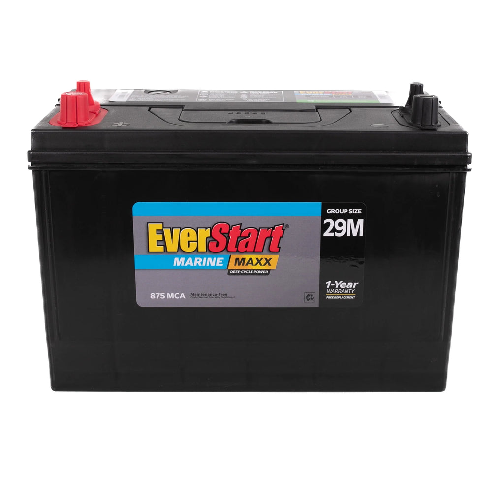 Lead Acid Marine & RV Deep Cycle Battery Group Size 29DC 12 Volt 845 MCA Q123