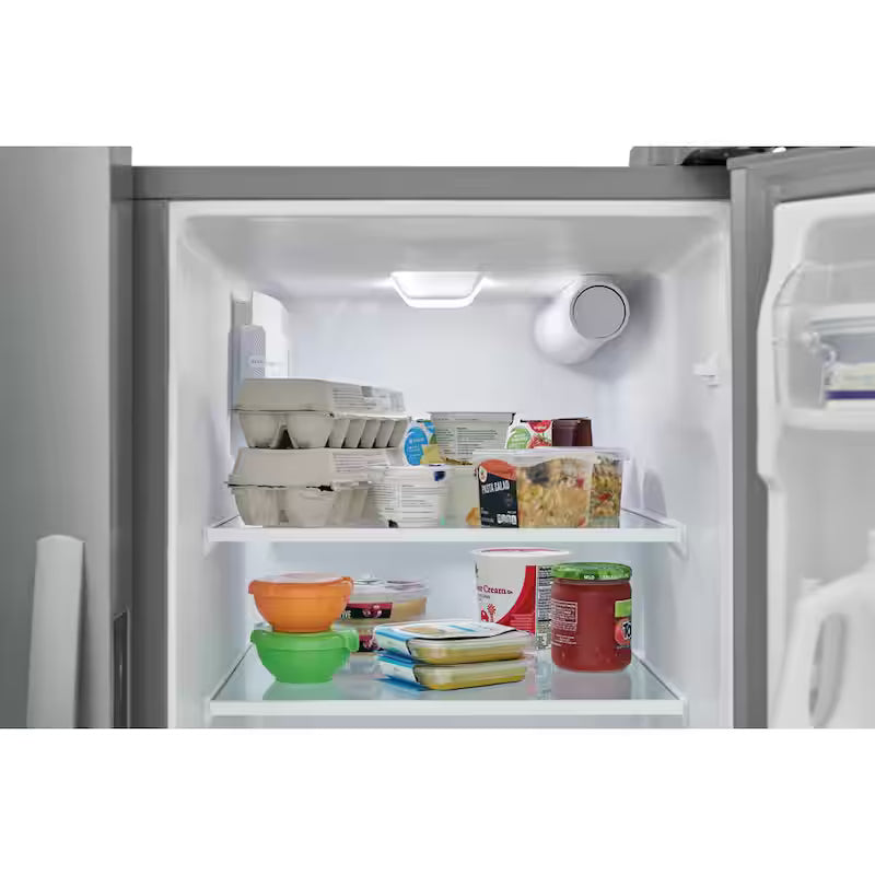 36 in. 25.6 cu. ft. Side by Side Stainless Steel Refrigerator O891632