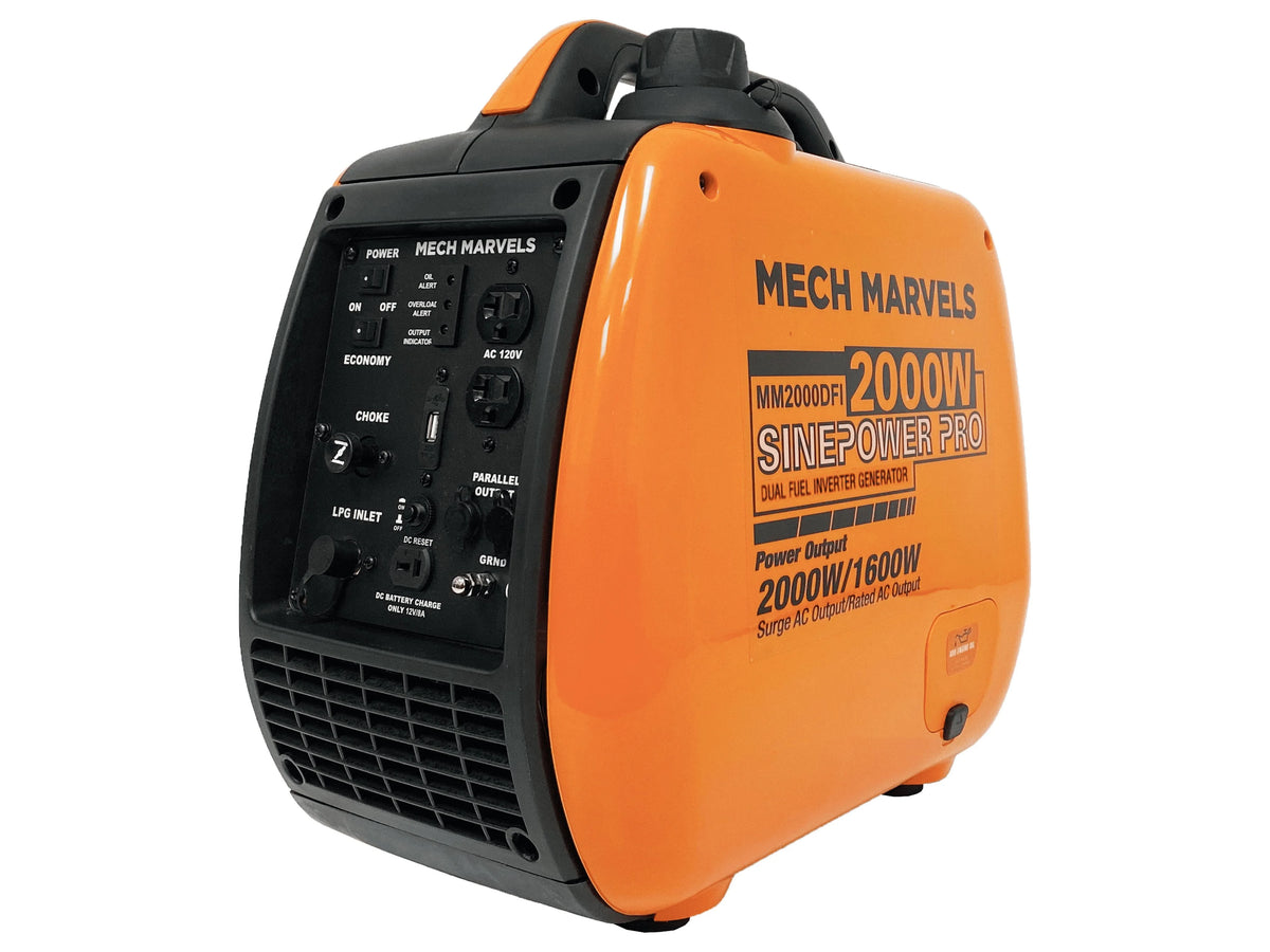 2000 Watt Dual Fuel Portable Inverter Generator Y3209