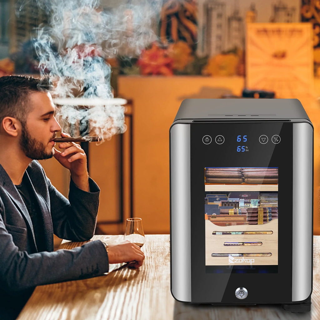 50L Electric Cigar Humidor with Digital Hygrometer I933