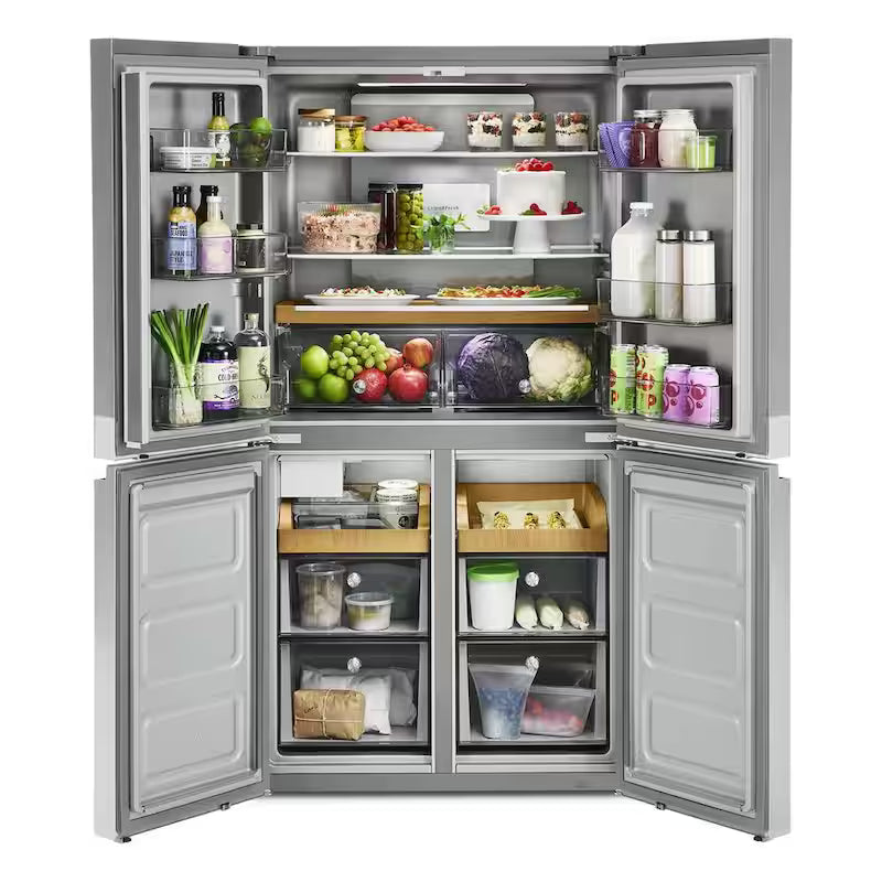 36 in. W Counter-Depth 4-Door Refrigerator W68828