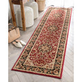 Red Green Ivory Light Blue Black Persian Floral Oriental Area Rug W544172
