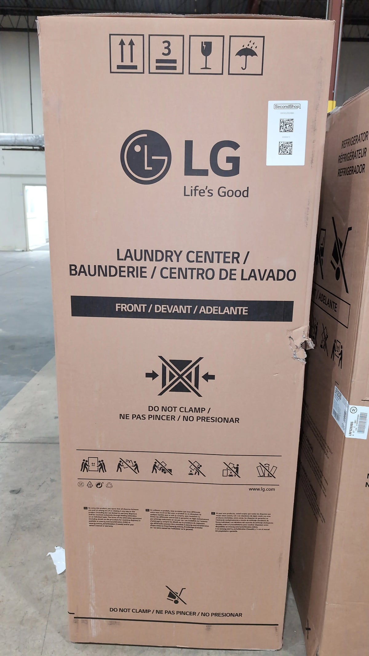 Front Load 5.2 cu. ft. Washer and 7.2 cu. ft. Heat Pump Ventless Dryer T63466