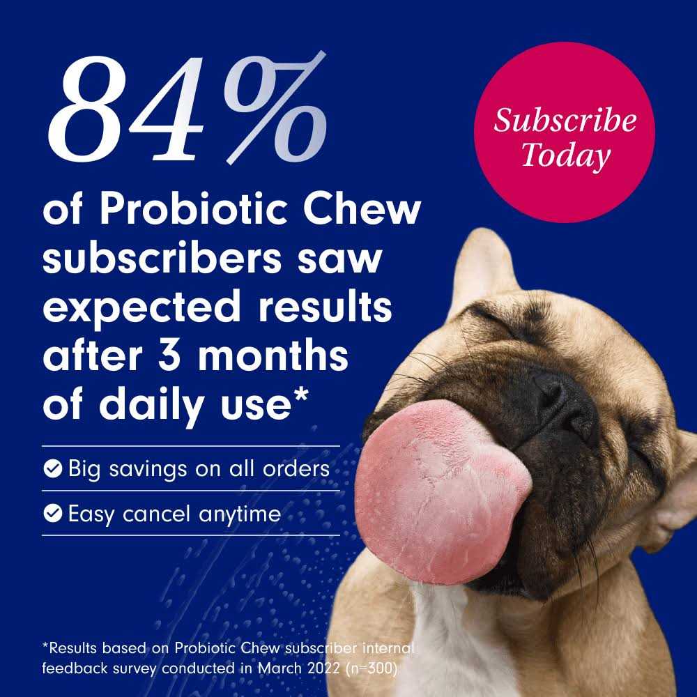 Probiotic Digestive Supplement Pork Flavored Soft Chews for Dogs, 30 count C80284
