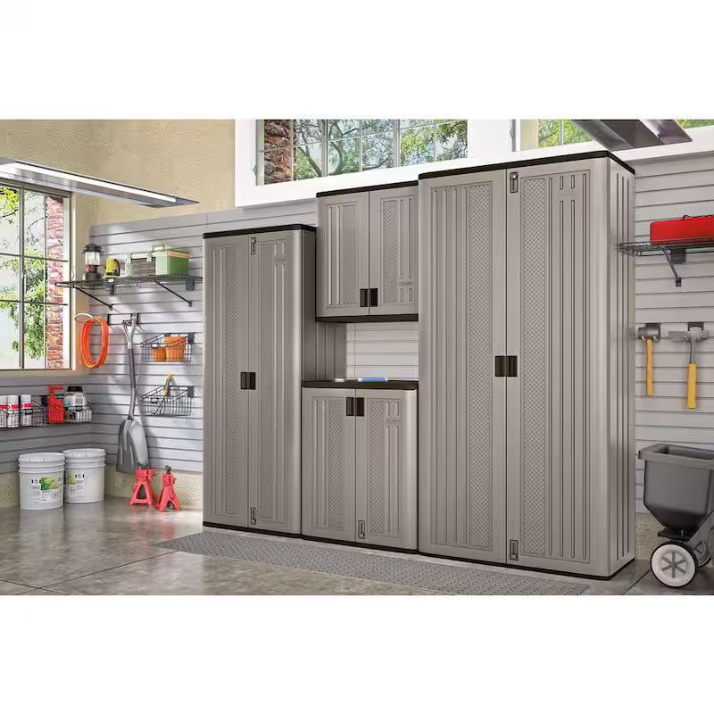 Resin Freestanding Garage Cabinet O407