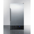 18" Undercounter Crescent Icemaker with Stainless Steel Door Z8665