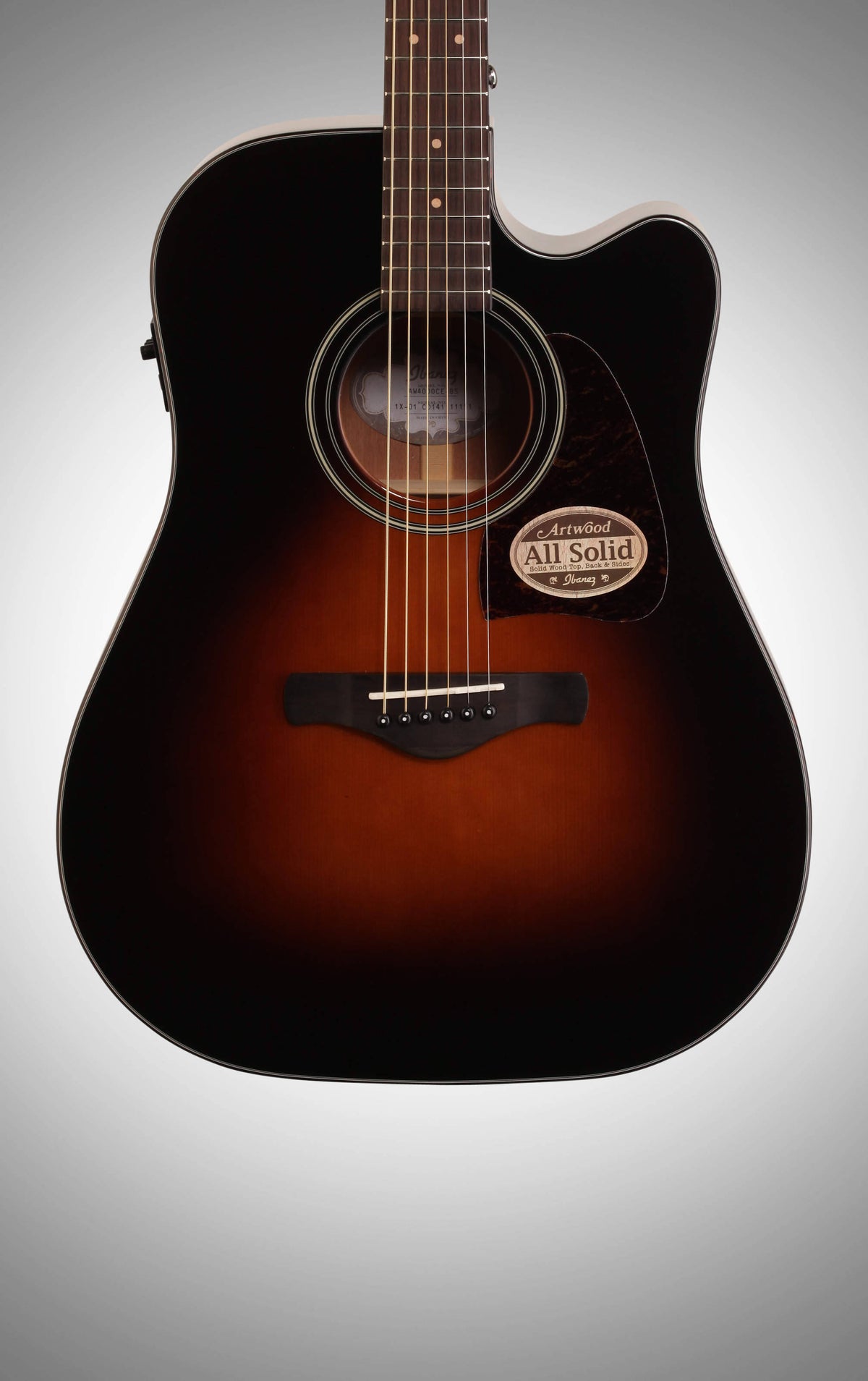 Brown Sunburst Acoustic-Electric Guitar Z36267