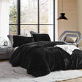 Oversized King Black Comforter I656