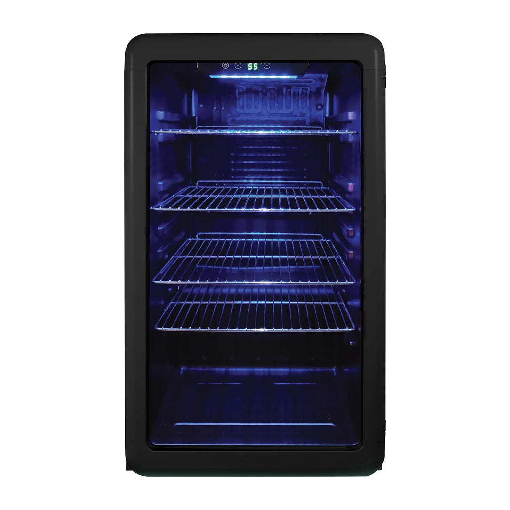 3.4-Cu. Ft. Black Beverage Cooler W5979