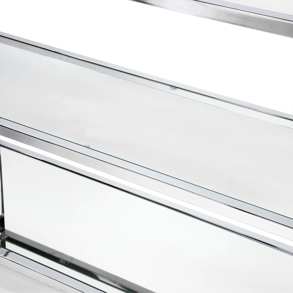 Glass Top Console Table Y835