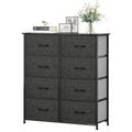 Light Gray 8 Drawer Storage Dresser Z97789