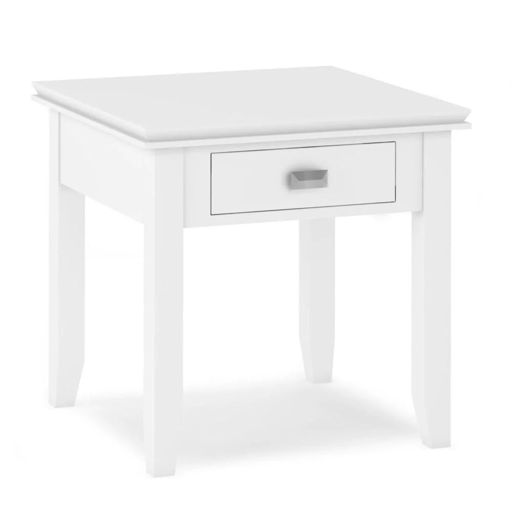 Solid Wood Square End Side Table M196987