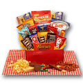 Assorted Snack and Candy Gift Basket C417
