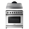36 Gas Range and Range Hood U50045