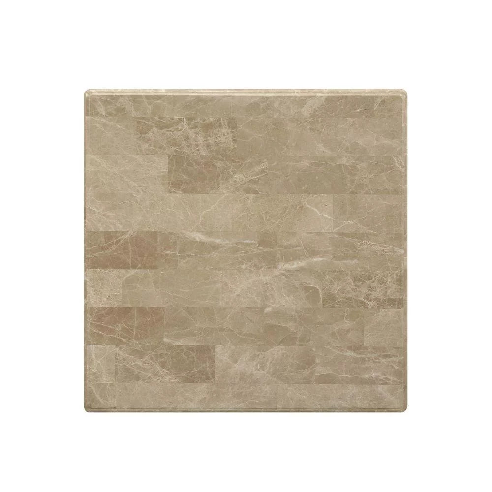 Beige Marble Antique Gold 3pcs Living Room Set P525