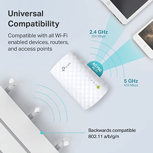 WiFi Extender with Ethernet Port, Dual Band 5GHz/2.4GHz X6317