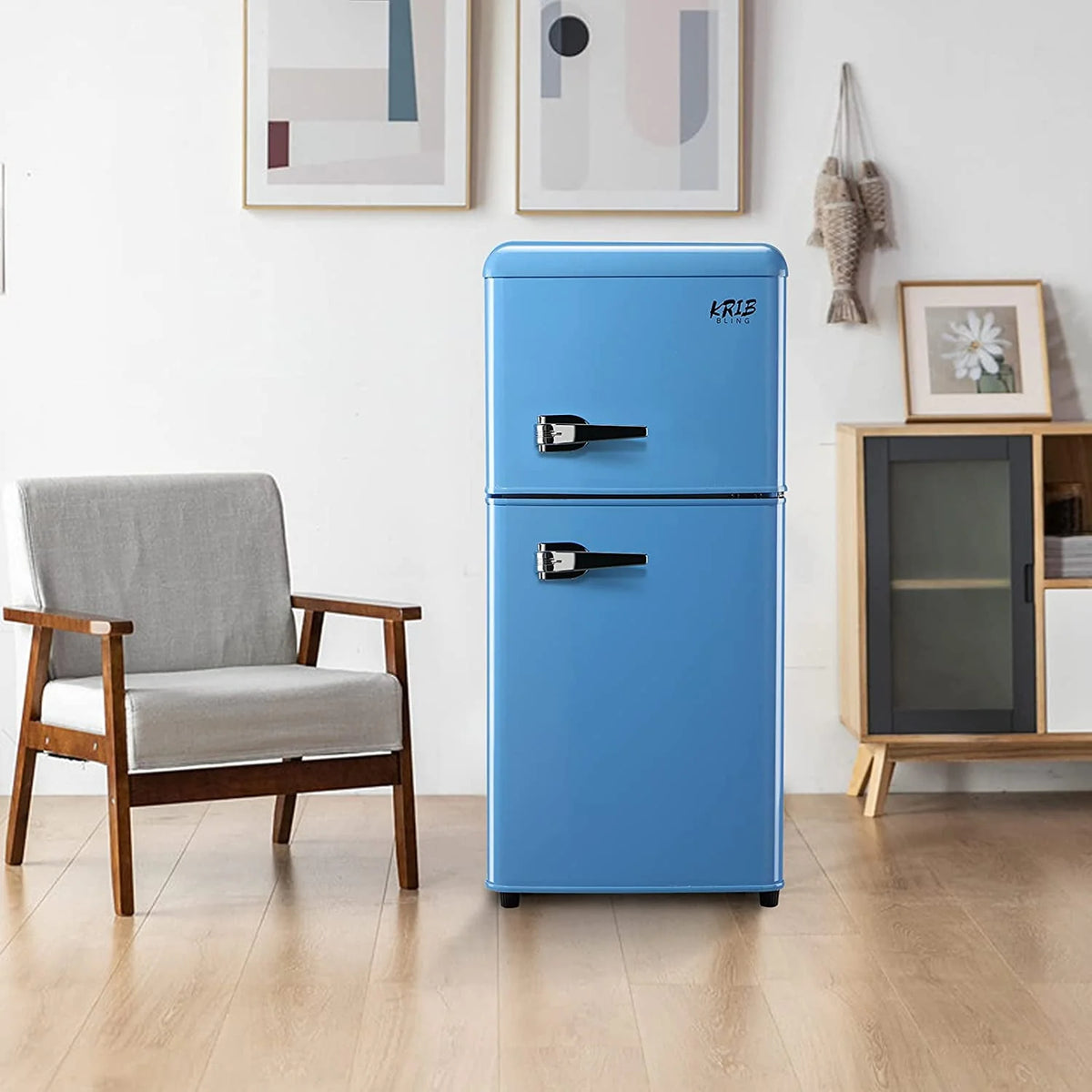3.5cu.ft Compact Mini Fridge with Freezer X6881