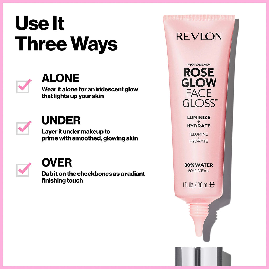 Face Primer Rose Glow 1 Fl Oz K169574