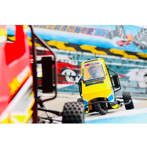 2 in 1 High Speed RC Car Electric Tricycle Motorcycle RTR Drift Yellow O1679