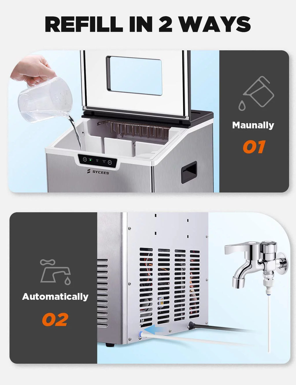 44lb Countertop Ice Maker M9056