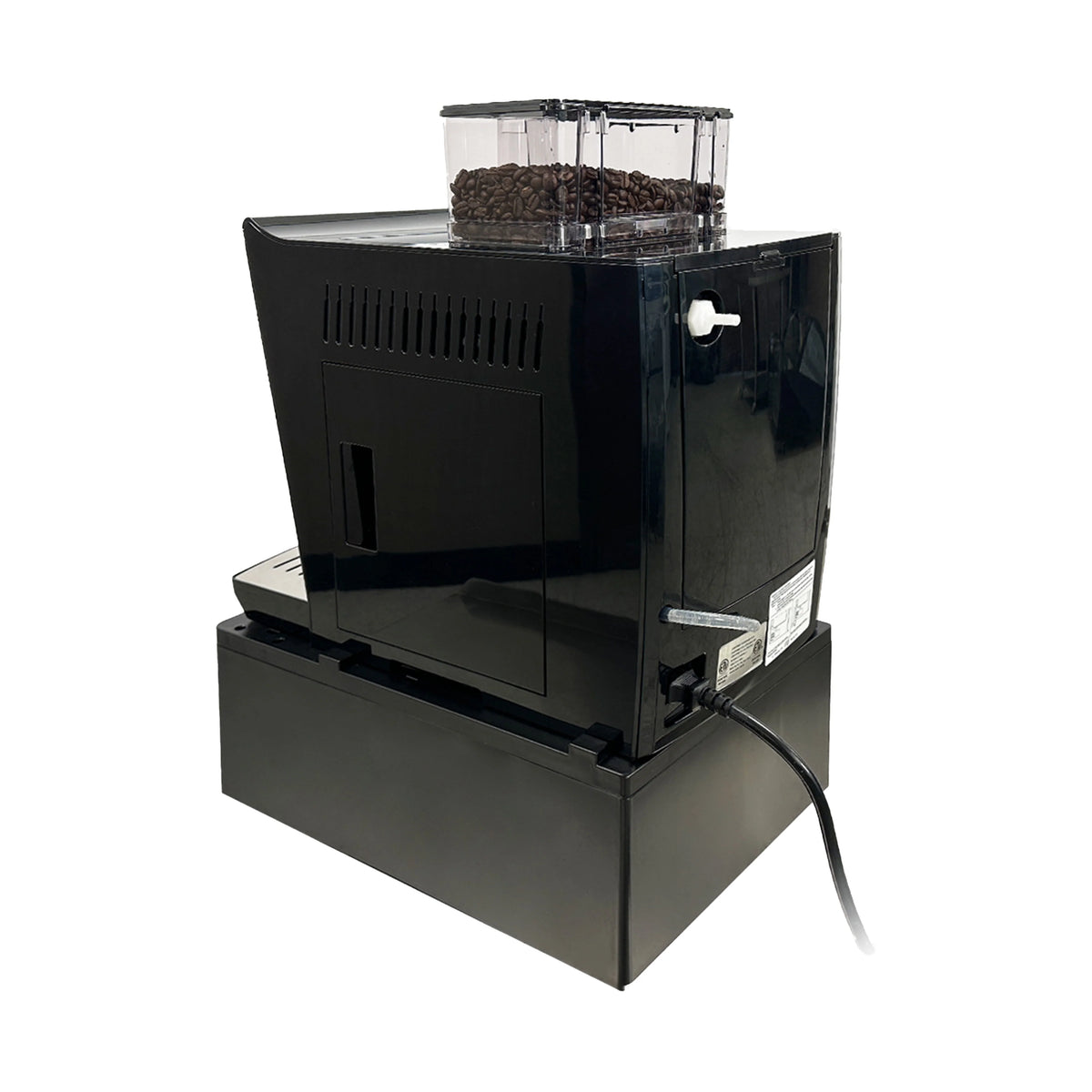 Black 20-Cup Fully Automatic Espresso Coffee Machine O9652