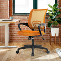 Orange Mesh Ergonomic Office Chair with Lumbar Support Y5709