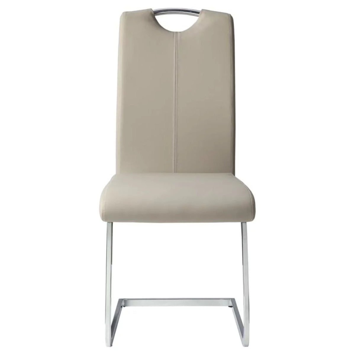 Faux Leather Dining Side Chair Set of 2 V293356