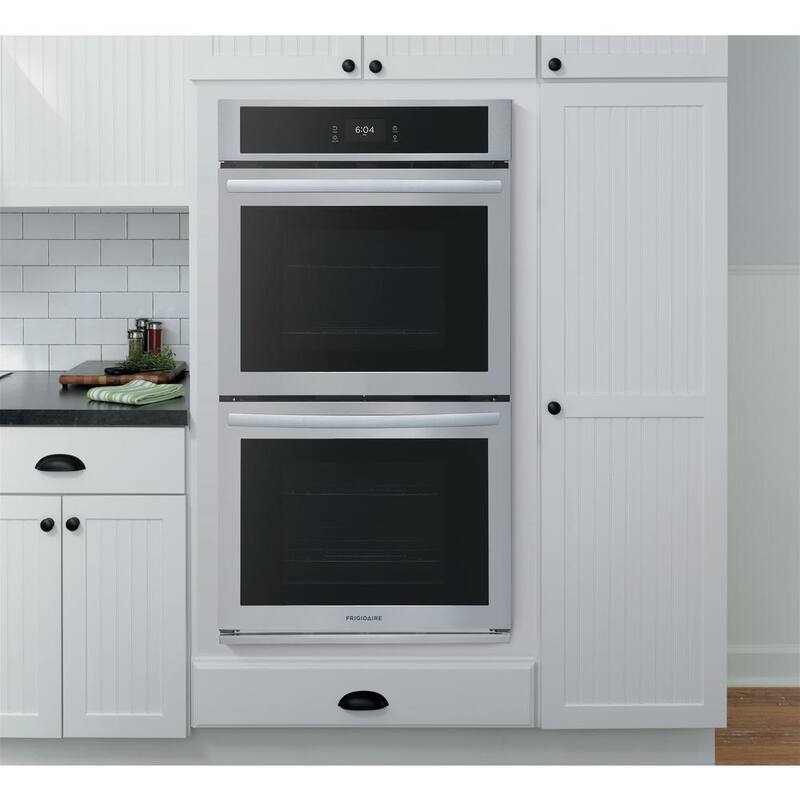 27 in. Double Electric Built-In Wall Oven with Convection in Stainless Steel C56823