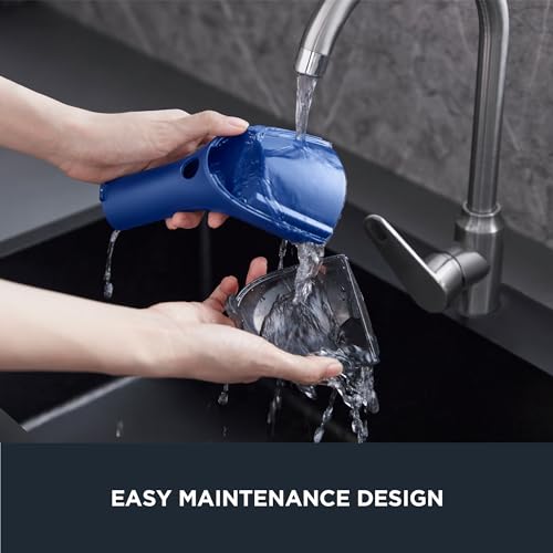 Portable Carpet and Upholstery Cleaner, 50.7oz Water Tank, Blue N730813