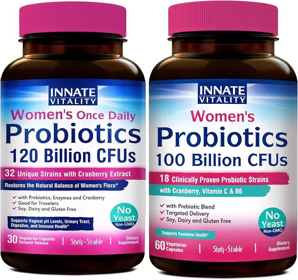 Women's Probiotic with Prebiotics, Cranberry, Vitamin C & B6 M444780