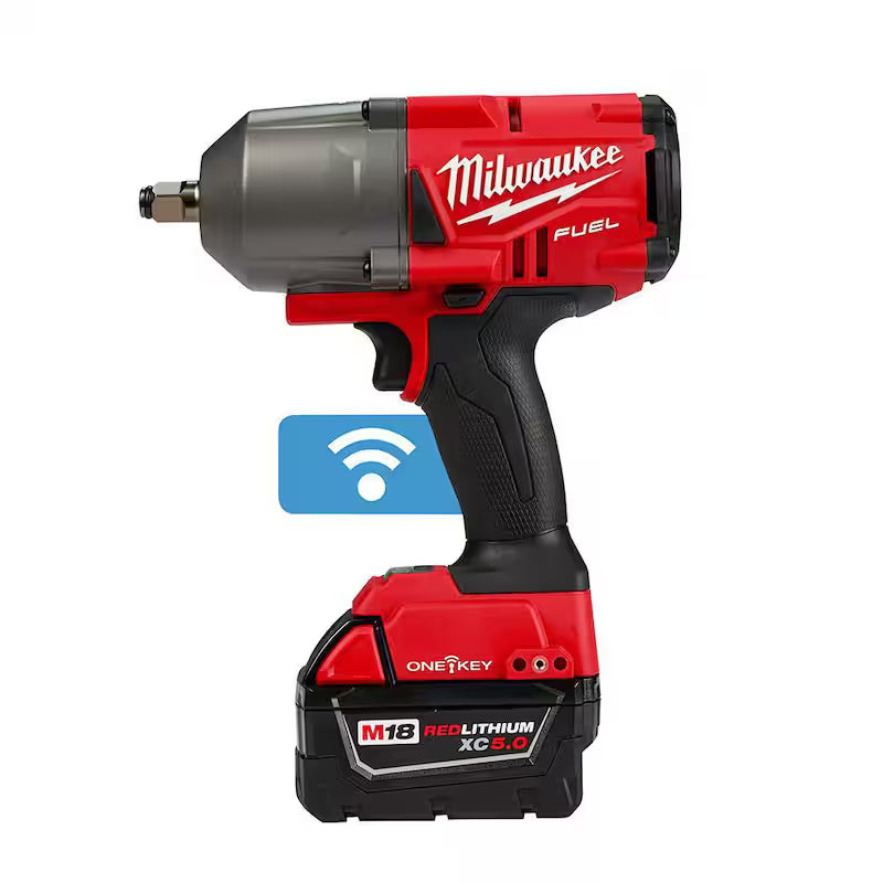 18-Volt Lithium-Ion Brushless Cordless 1/2 in. Impact Wrench Kit with 5.0Ah Battery I8317