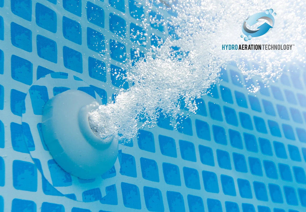 10ft x 30in Prism Frame Above Ground Swimming Pool with Filter Pump S939579