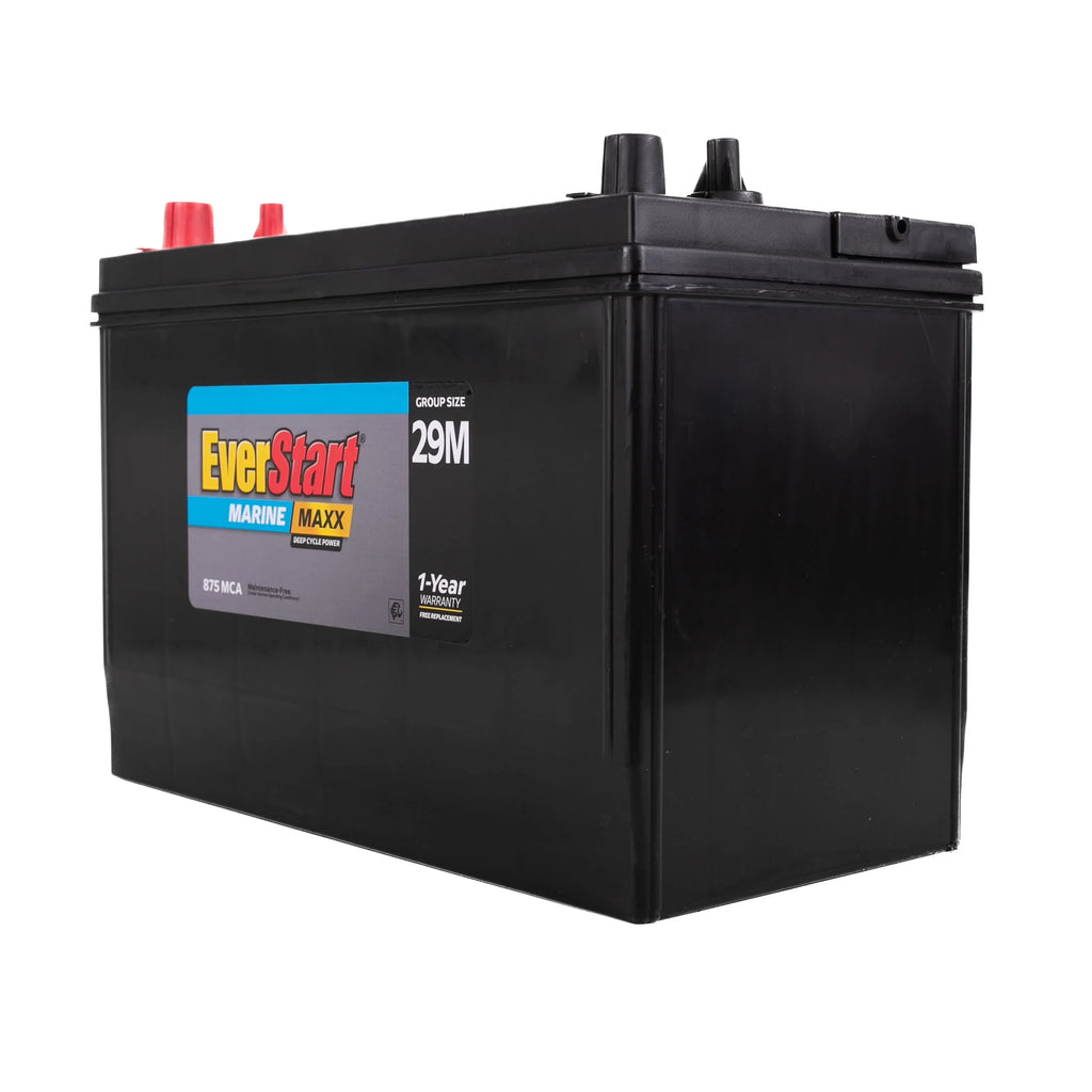Lead Acid Marine & RV Deep Cycle Battery Group Size 29DC 12 Volt 845 MCA Q123