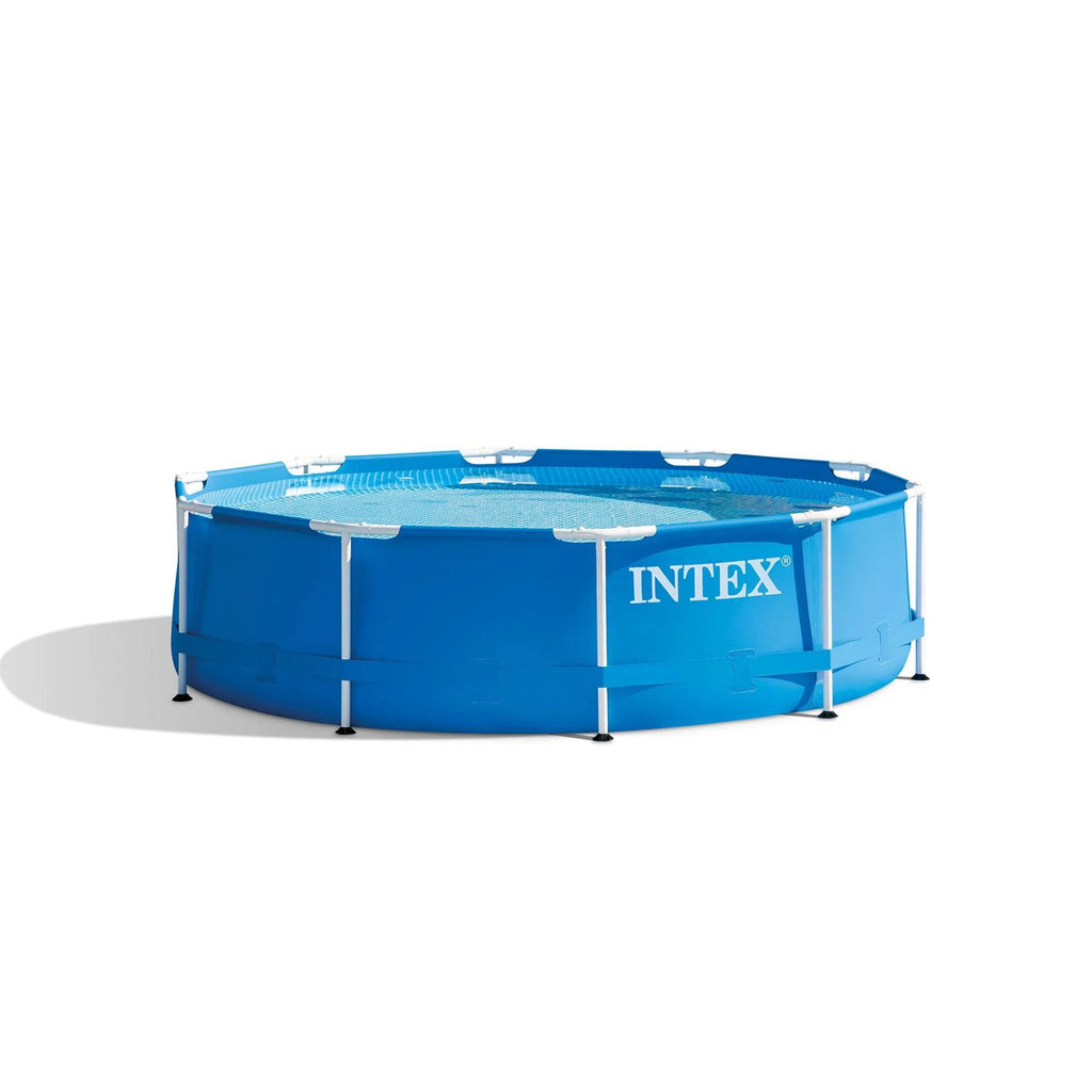 10ft x 30in Metal Frame Above Ground Swimming Pool Set with Filter Pump P130595