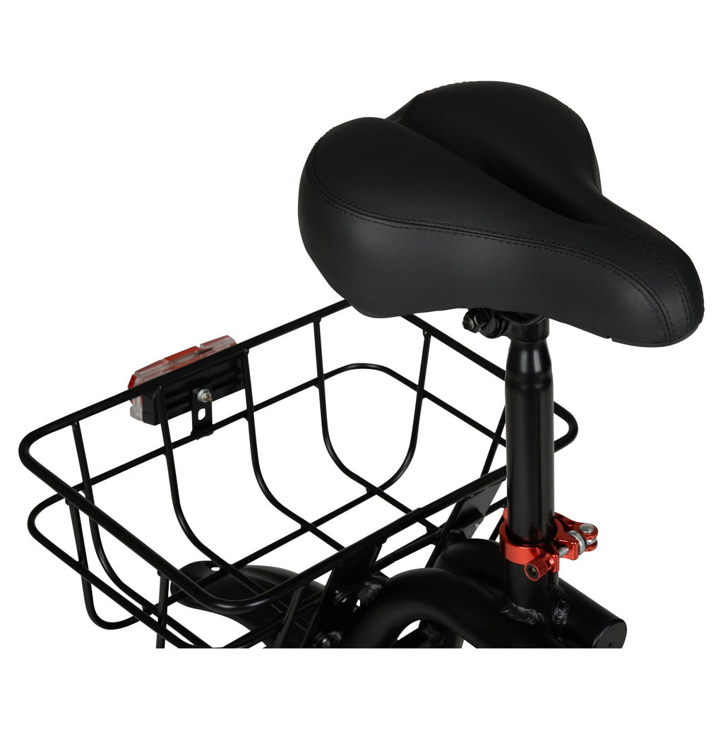 36V 250W Seated Electric Scooter with Basket D281