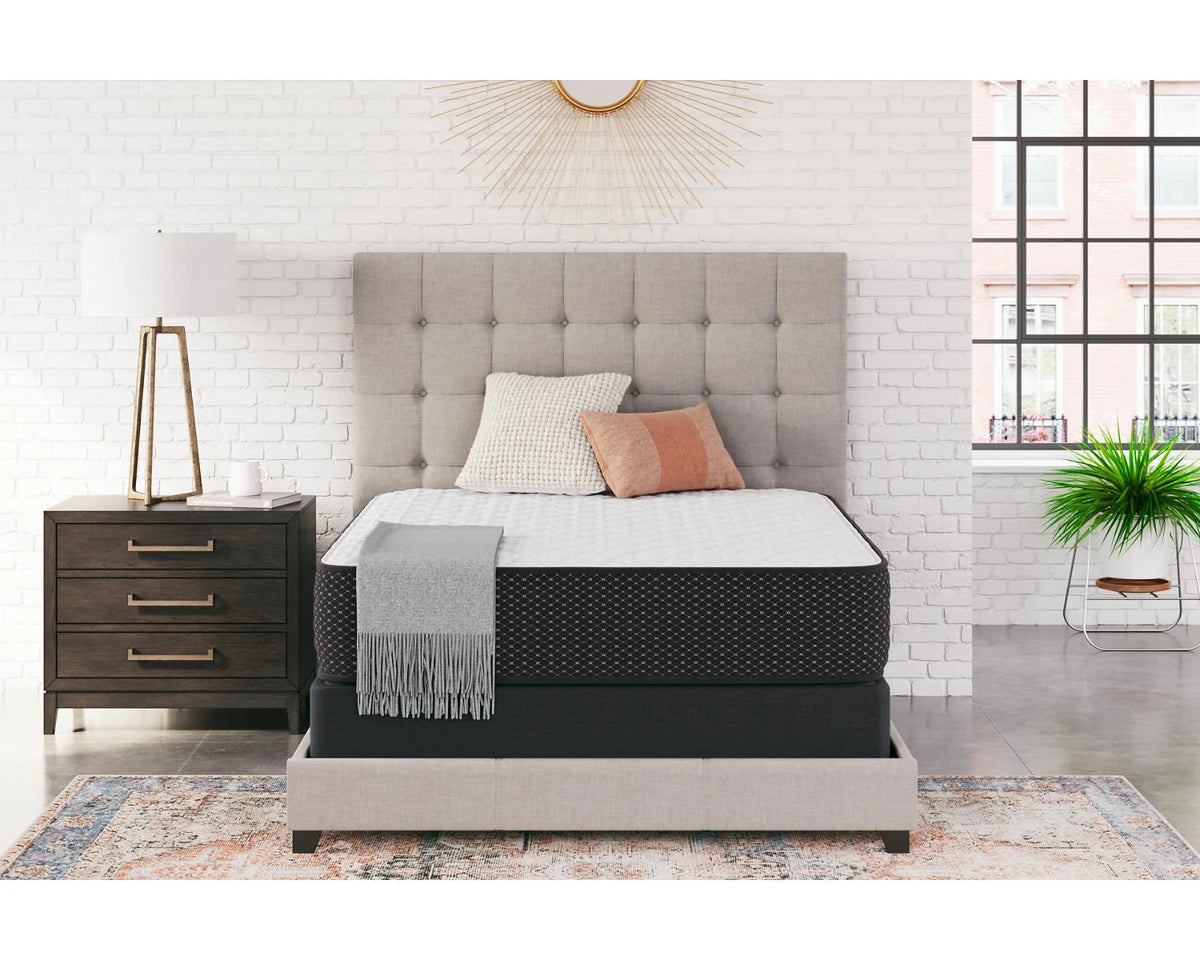 Twin Size 12 inch Firm Hybrid Gel Memory Foam Mattress Y864
